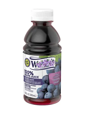 100% Concord Grape Juice, 10oz, (24 pack), by Litezout