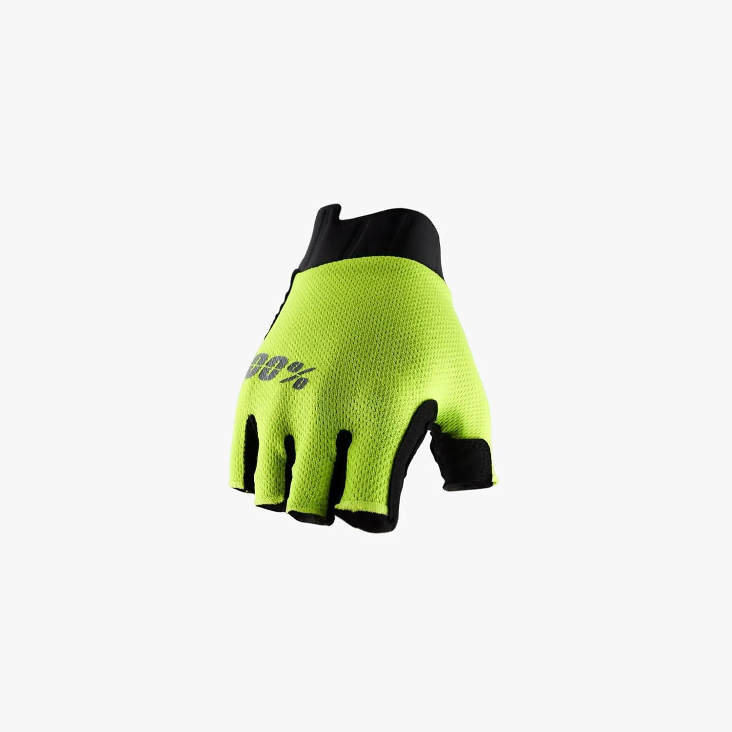 100% EXCEEDA Women's Fingerless Road Cycling Gloves - Biking Short Finger Gloves w/Shock Absorbing Gel