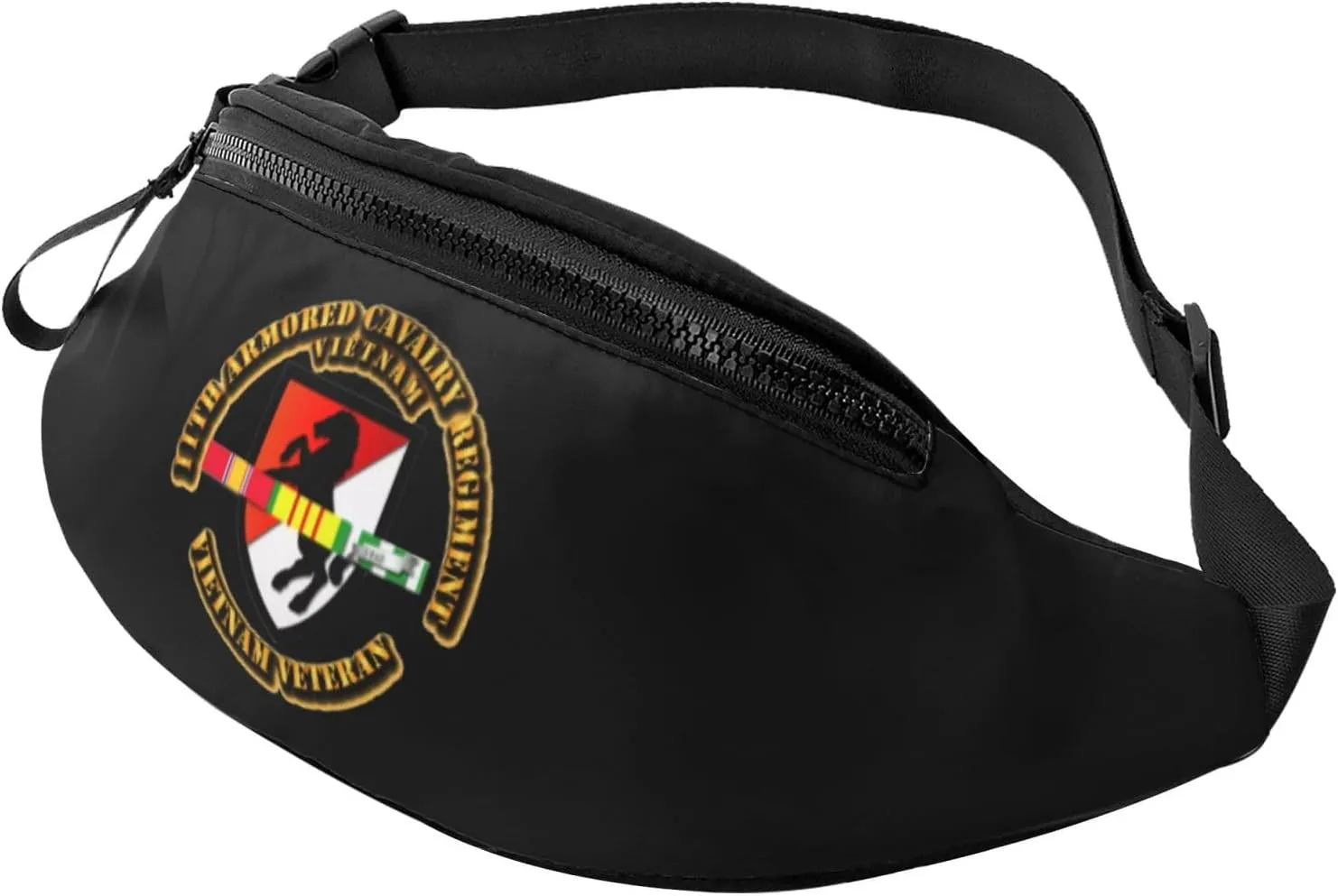 11th Armored Cavalry Regiment W Vietnam Men's and women's fanny packs, teen fashion fanny packs for travel, running, hiking
