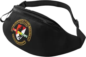11th Armored Cavalry Regiment W Vietnam Men's and women's fanny packs, teen fashion fanny packs for travel, running, hiking