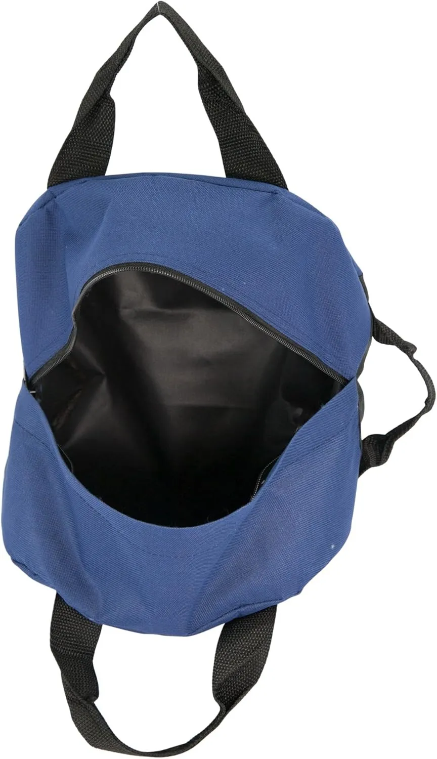 12" Mini Two Tone Duffle Bag