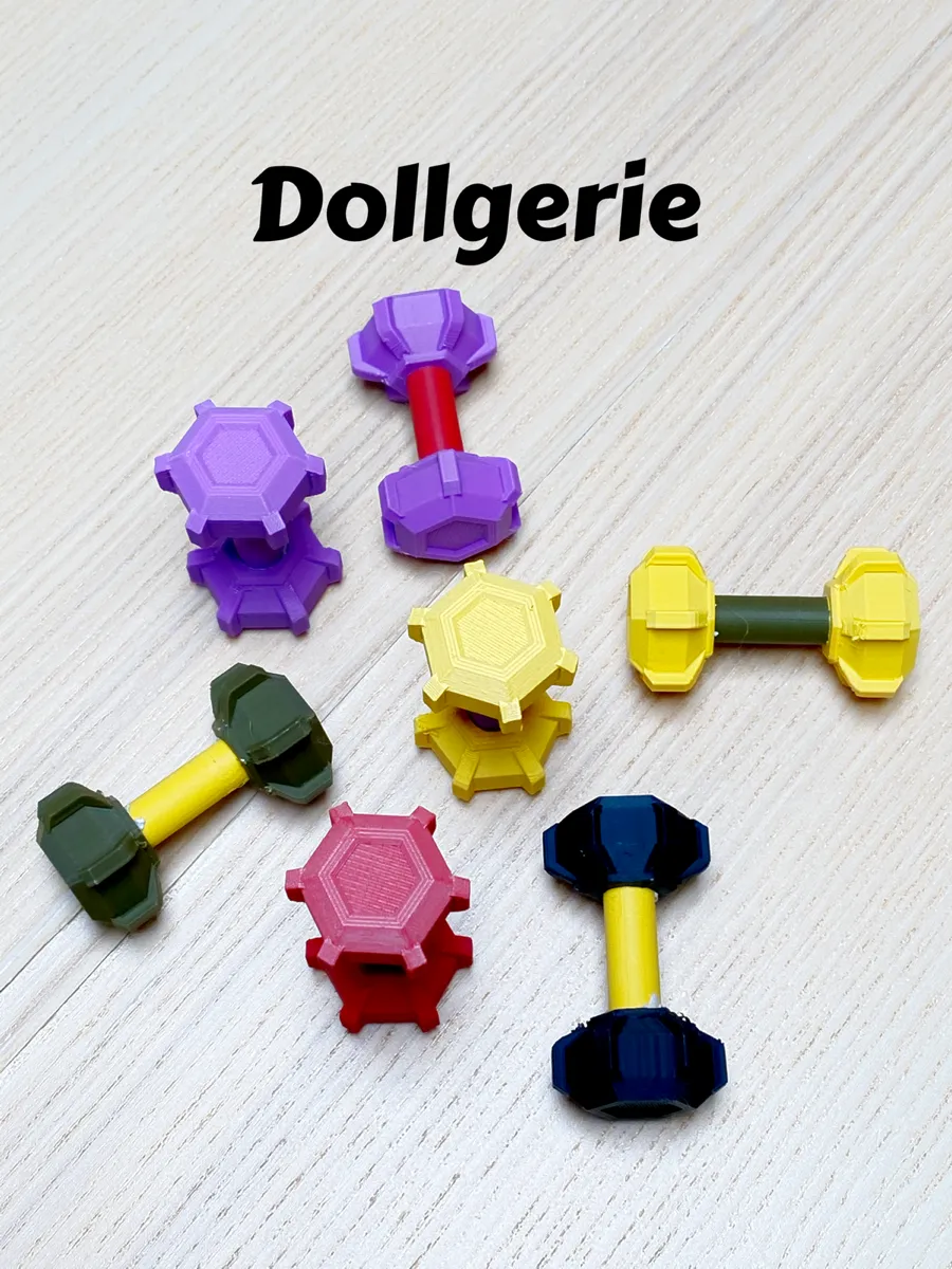 1/3 Cyber Dumbbell for 1/3 BJD.