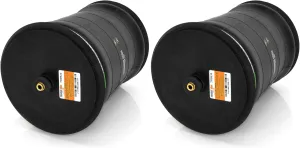 2 pack of TORQUE Front Axle Air Spring Bag for PACCAR (Replaces Firestone 9933, W02-358-9933, Peterbilt B81-6023) (2 x TR9933)