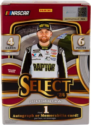 2024 Panini Select Racing Trading Cards Blaster Box