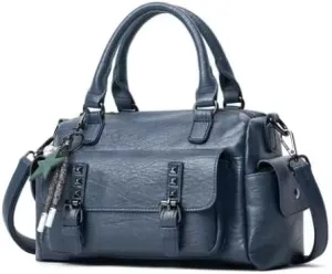 2025 Vintage Canvas Crossbody Bag Women's Casual Portable for Shopping Outing Gym, Multi-Pocket Waterproof Shoulder Purse