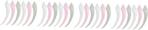 24pcs Eyebrow Portable Stainless Steel Facial Hair Remover for Women for Eyebrow Shaping and Grooming Travel-friendly and Lightweight Design