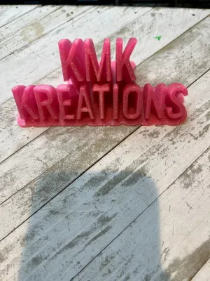 3d printed saying sign