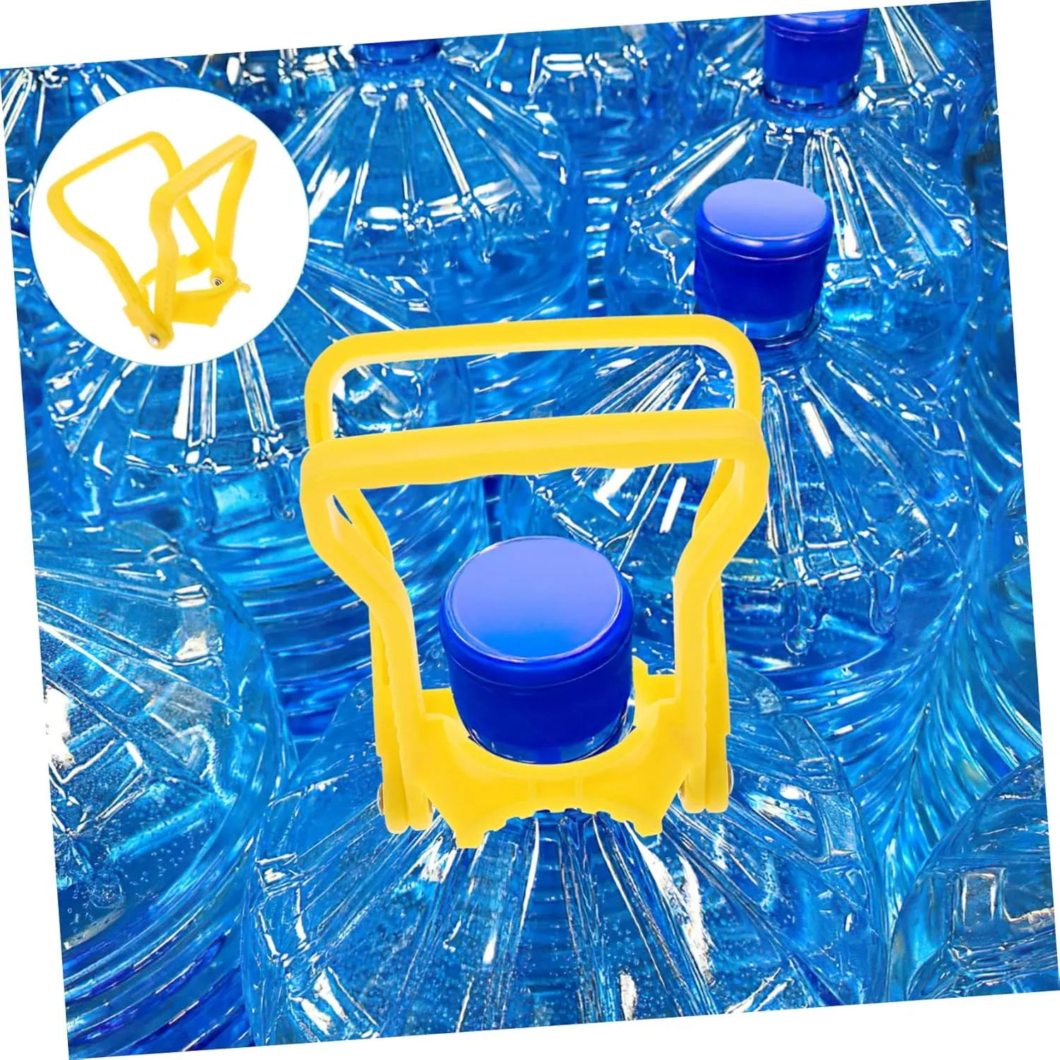 4Pcs Water Bottle Lifter Carrier Handles for Water Bottles Heavy Duty Water Jug Handle Grip Water Bottle Carrier Lifting Tools