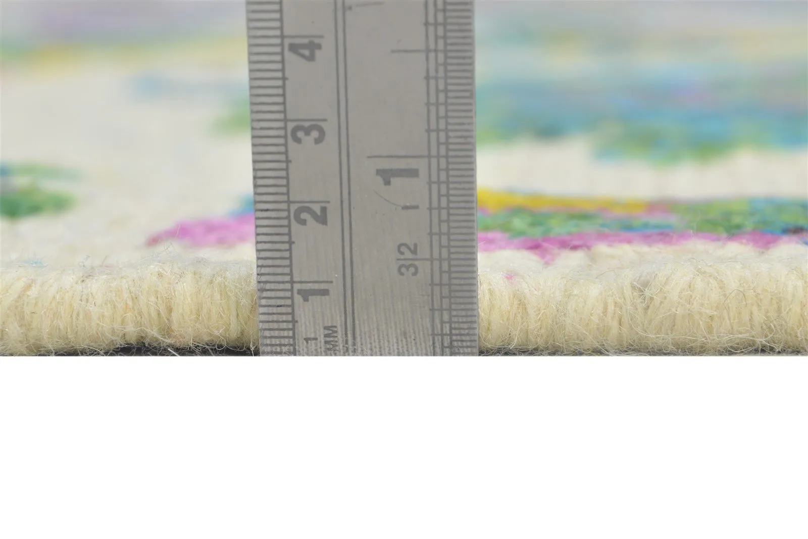 5X8 Rug Wool / Silk Multi Color Modern Hand Knotted French Floral Room Size