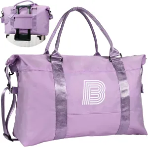 8 9 10 11 12 13 14 15 16 Year Old Girl Gifts, Preteen Travel Duffel Bag, Girl Sports Gym Bag, Teacher Gifts, Overnight Bag for Women, Gifts for Teens Sweet Graduation Gifts (Letter B)