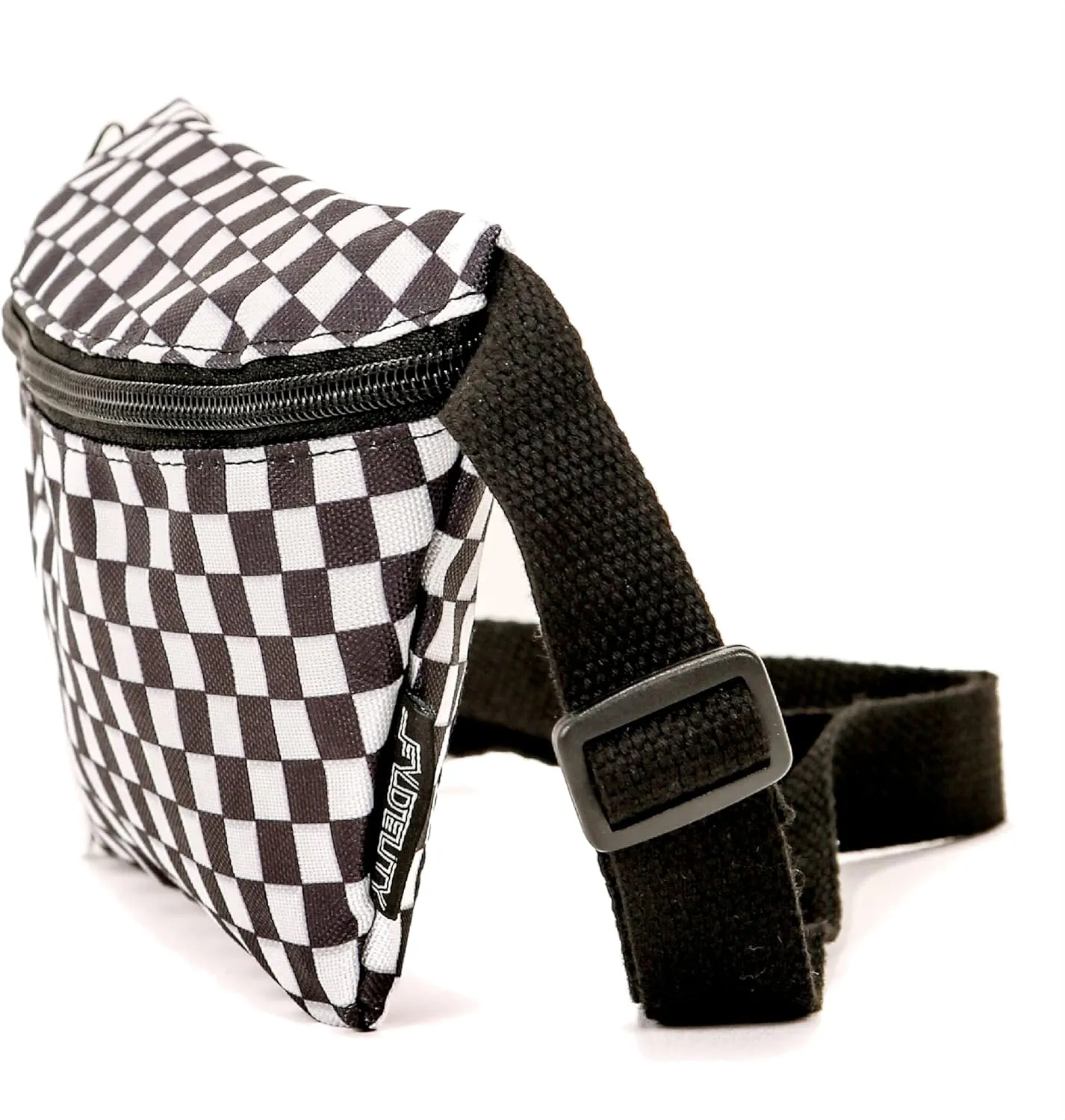 80s CHECKERED Fanny Pack Crossbody Bags for Women Festival Bag Small Cute Fanny Packs for Women Fashionable Concert Rave Accessories Fanny Pack for Men Womens Fashion Waist Hip Pack Slim Belt