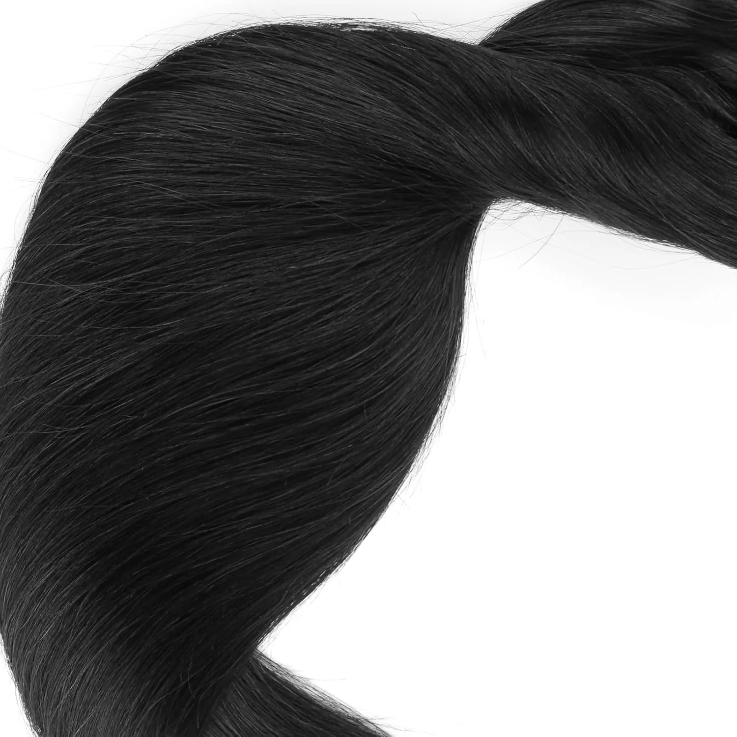 ABH AMAZINGBEAUTY HAIR Clip in Hair Extensions Human Hair Straight Clip in Extensions Full Head Clip in Remy Human Hair Clip ins Jet Black Color #1 Reusable Invisible 8Pcs 20 Inch 120 Grams
