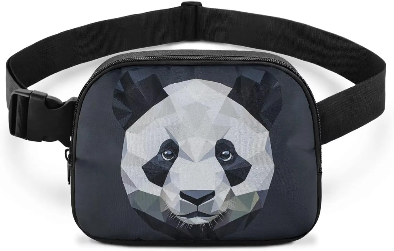 Abstract Panda Fanny Pack Purse Abstract Art Bags for Women Cute Lightweight Waist Bag with Adjustable Strap for Cycling Sports Travel Shopping Birthday Gifts for Women Easter Gifts