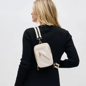 Accolade Convertible Sling Backpack- Cream