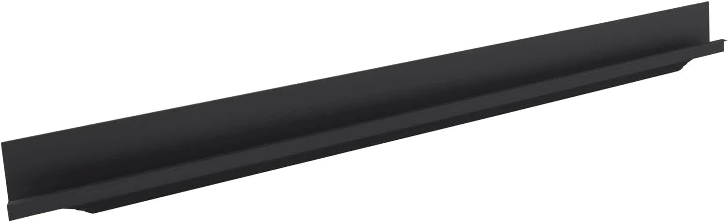 Accuride 100005596 Black Anodised Handle Grande Cabinet Door Handle 1095 mm Profile Strip for Milling for Furniture Fronts Aluminium 1095 mm