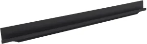 Accuride 100005596 Black Anodised Handle Grande Cabinet Door Handle 1095 mm Profile Strip for Milling for Furniture Fronts Aluminium 1095 mm