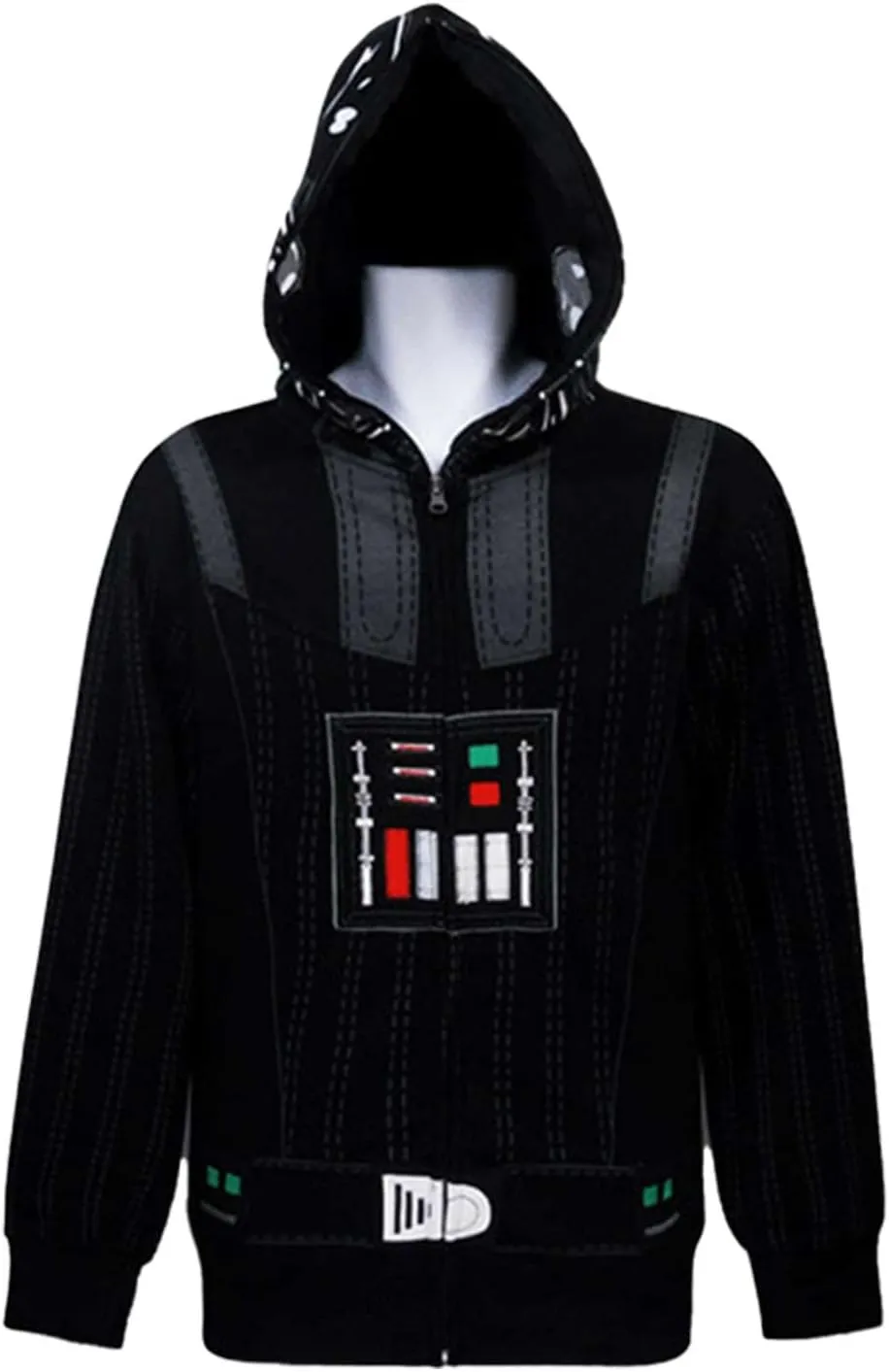 Adult Anakin Skywalker Tano Jawa Costume Halloween Cosplay 3D Printed Classic Battle Pullover Hoodie