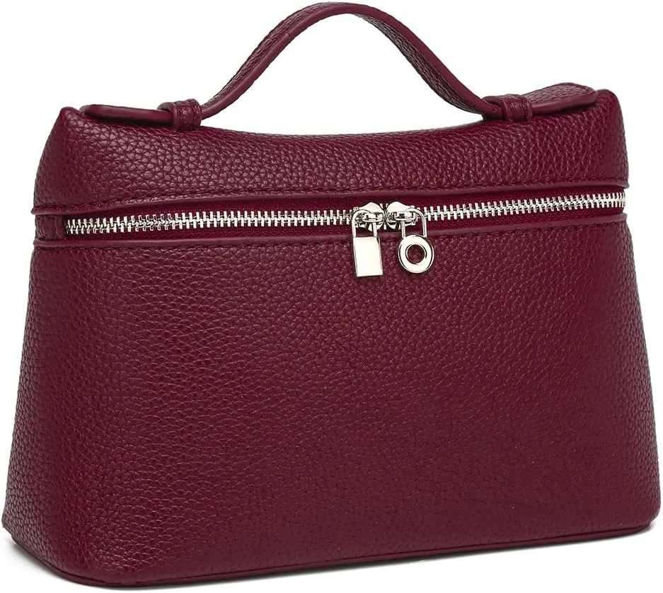 Afashor Fashion Top-Handle Bags for Women Soft Leather Shoulder Handbag