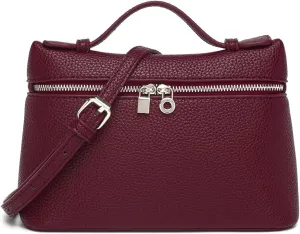 Afashor Fashion Top-Handle Bags for Women Soft Leather Shoulder Handbag