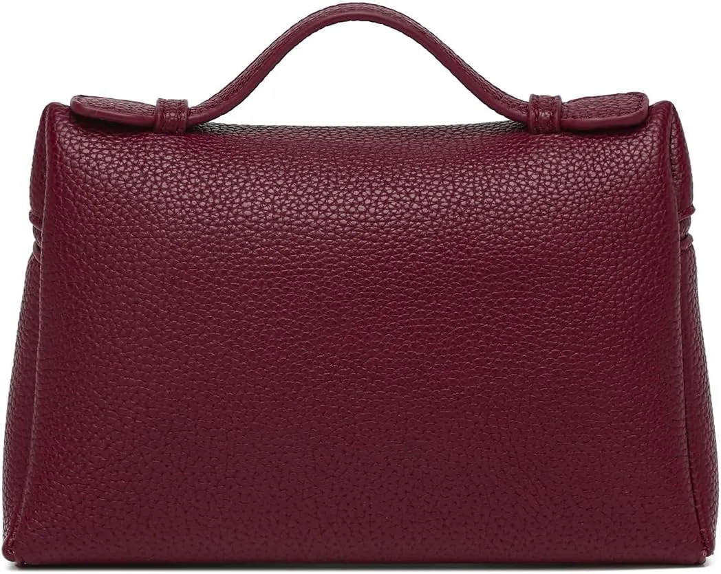 Afashor Fashion Top-Handle Bags for Women Soft Leather Shoulder Handbag