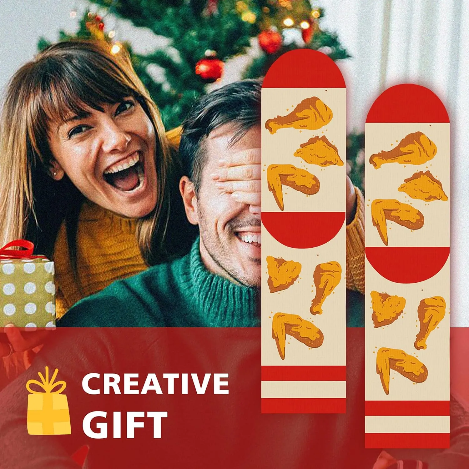 AGRIMONY Funny Socks for Men Women Teens-3D Printed Mens Fun Novelty Cute Dress Socks Food Socks Gifts