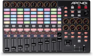 Akai Professional APC40 MKII - USB MIDI Controller for 1 to 1 Mapping with Ableton Live Lite with 5x8 Clip Launch Matrix, Knobs and Faders, Pro Software Suite Included