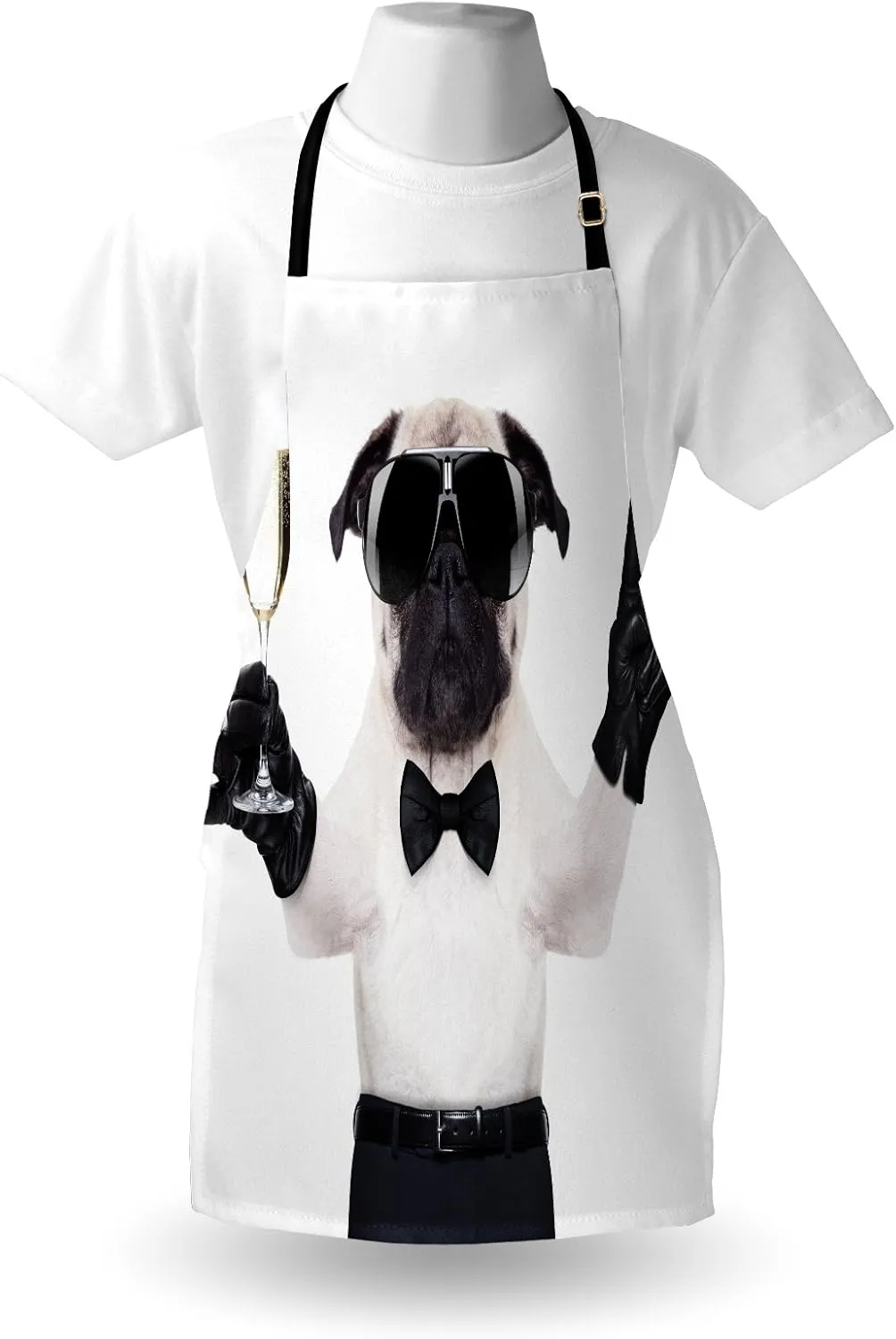 Ambesonne Digital Printed Multicolor Aprons