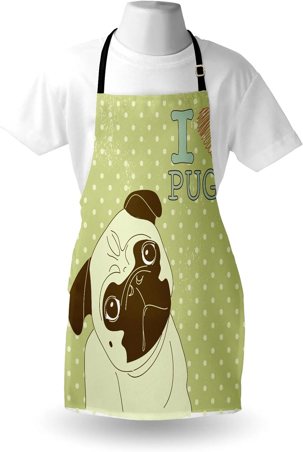 Ambesonne Digital Printed Multicolor Aprons
