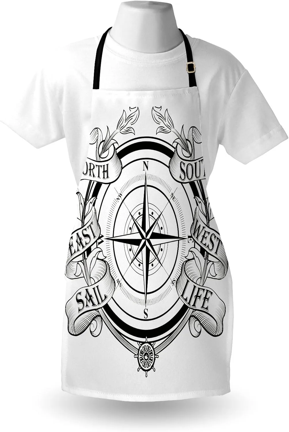 Ambesonne Digital Printed Multicolor Aprons
