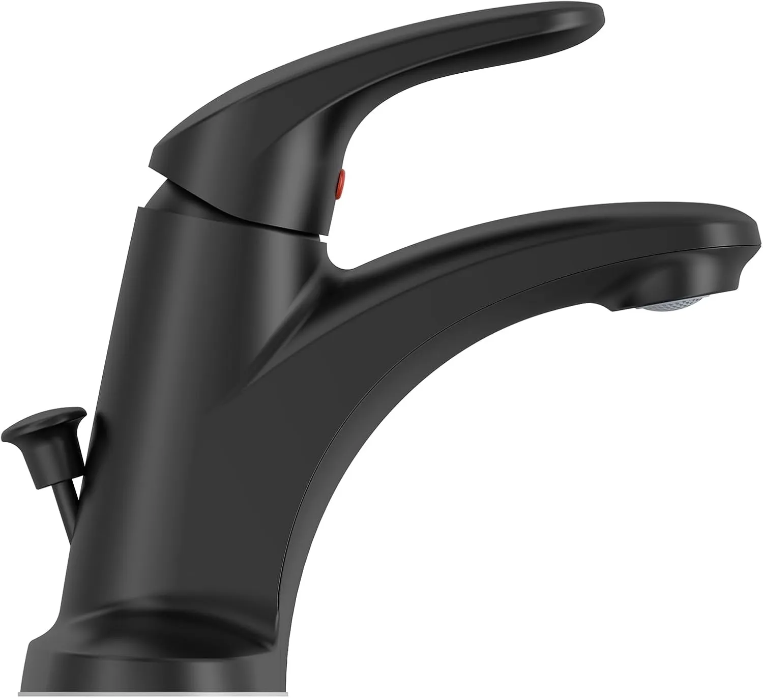 American Standard 7075002.243 Colony PRO Single-Handle Bathroom Faucet, 1.2 GPM, Matte Black