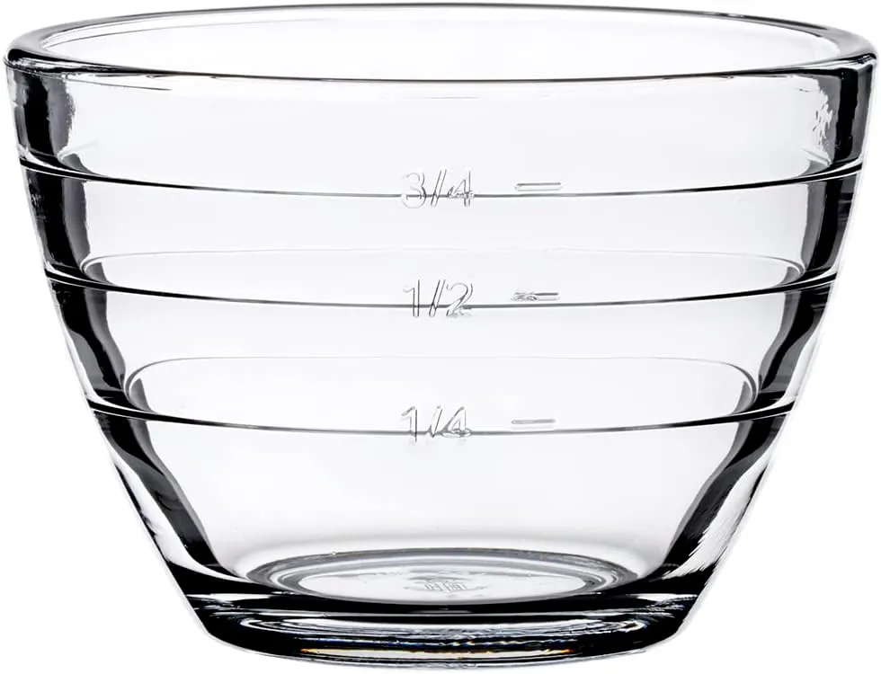 Anchor Hocking 4-IN-1 PREP BOWLS. 6 Piece set (3 Bowls and 3 lids)