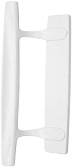 Andersen Frenchwood Gliding Door - Exterior Dished Style Handle - White