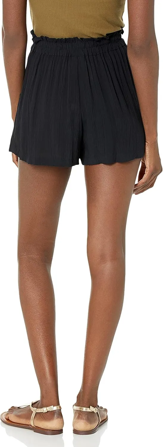 Angie Women's Paperbag Printed Short