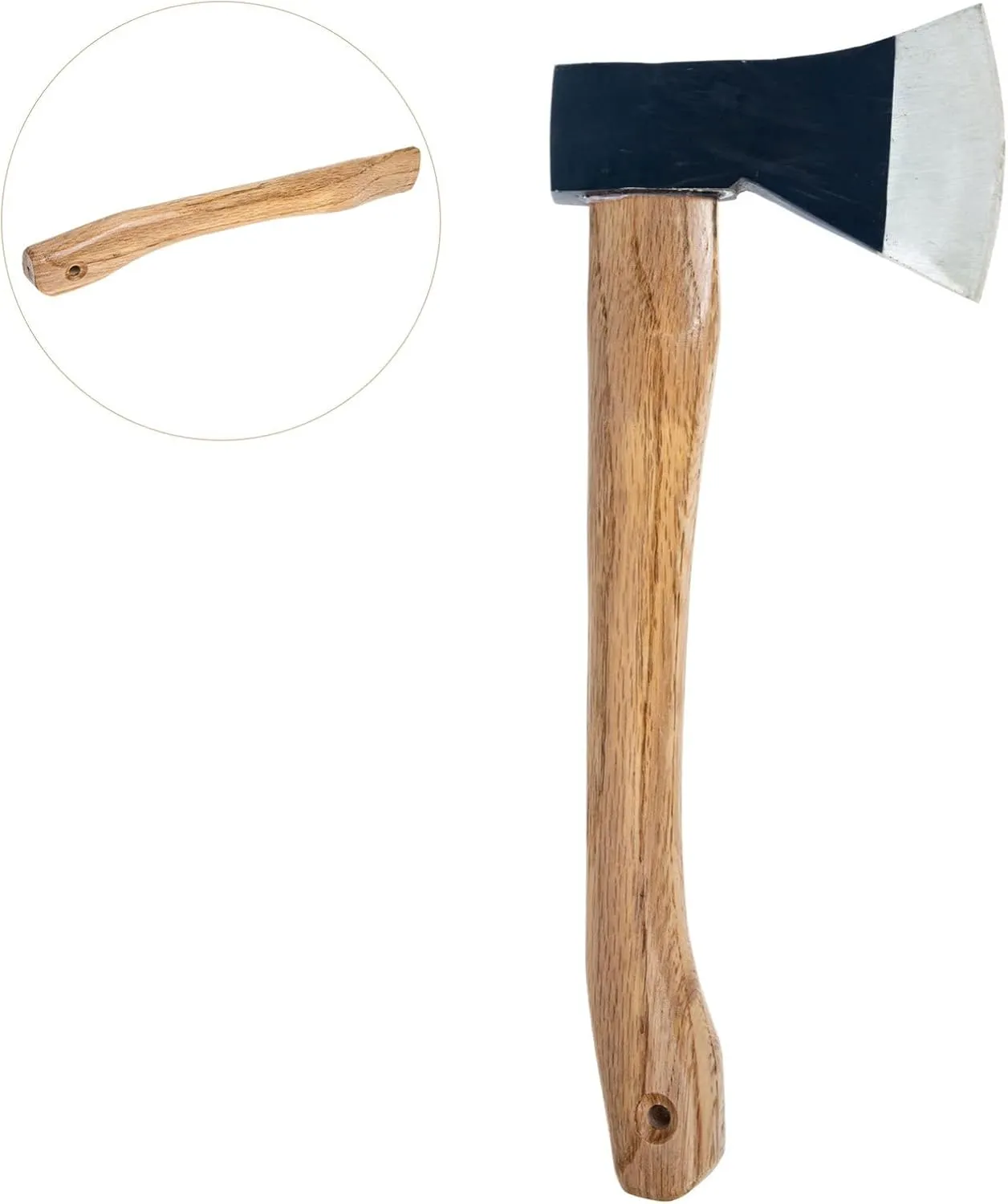 Angoily Replacement Handle Grip for Camp Length Includes Steel Wedges and Hunter Axes