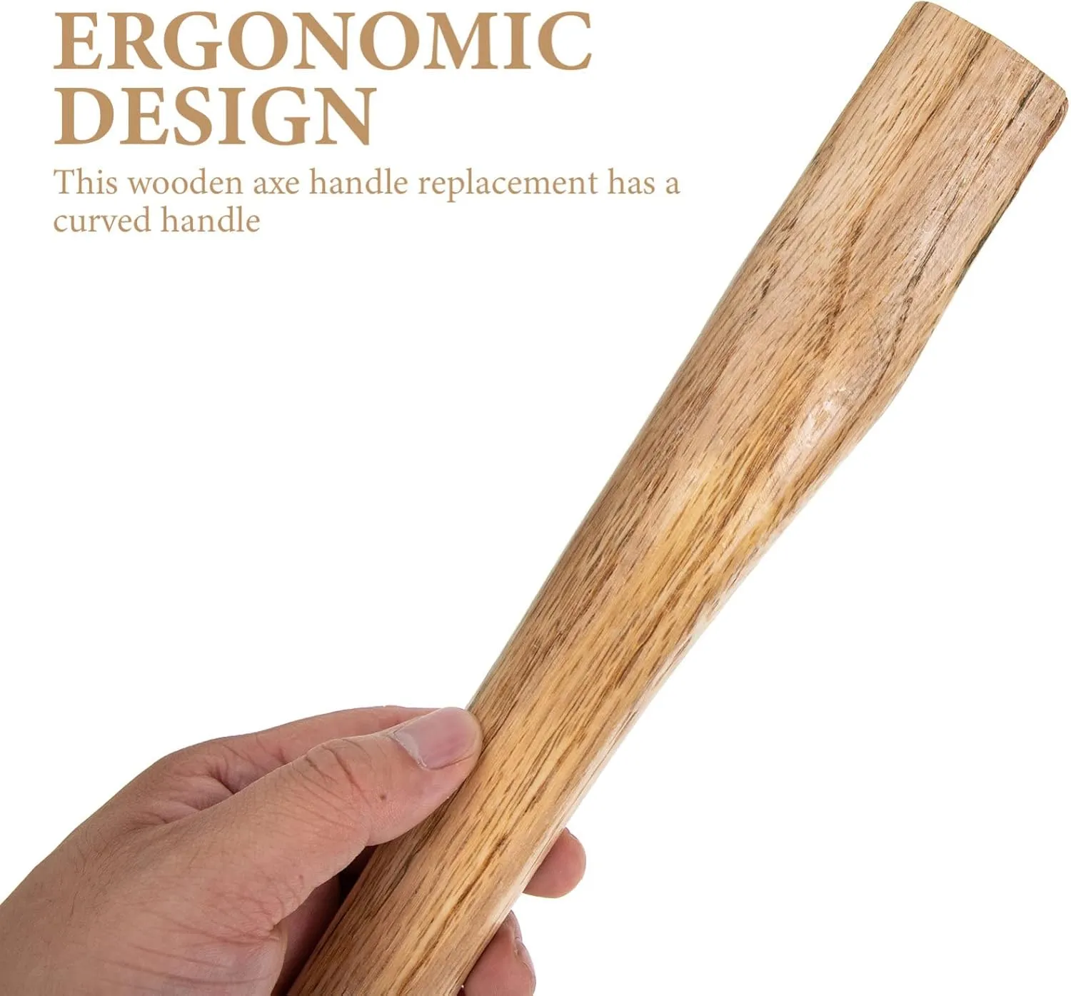Angoily Replacement Handle Grip for Camp Length Includes Steel Wedges and Hunter Axes