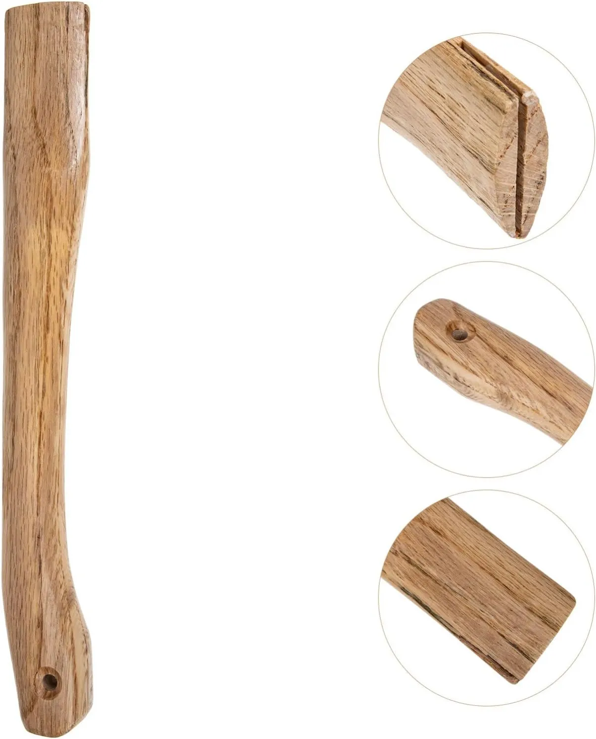 Angoily Replacement Handle Grip for Camp Length Includes Steel Wedges and Hunter Axes