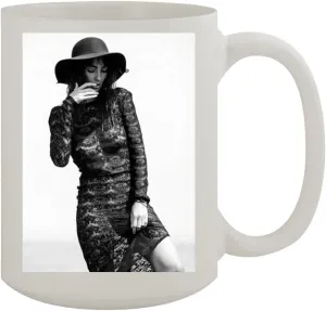 Anna Carradice French - 15oz White Ceramic Coffee Mug SRS #PDI309479