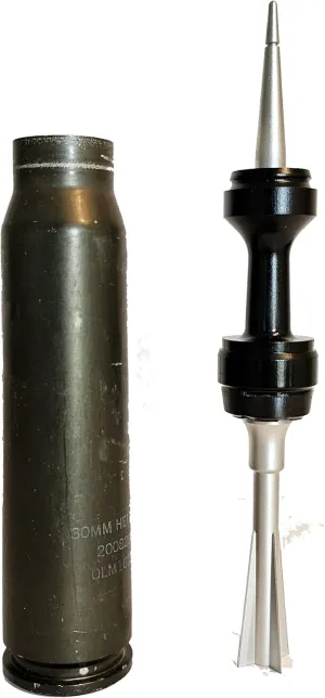 APFSDS-T Full Model Round with Real 30mm Shell Casing, 30mm Round