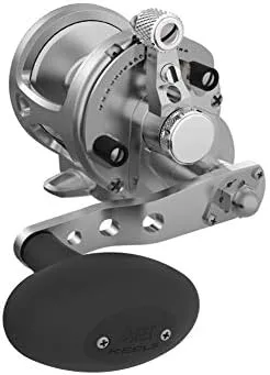 Avet SX5.3G2 LH-SI Lever Drag Casting Reels, Left Hand 1-SPD, Silver