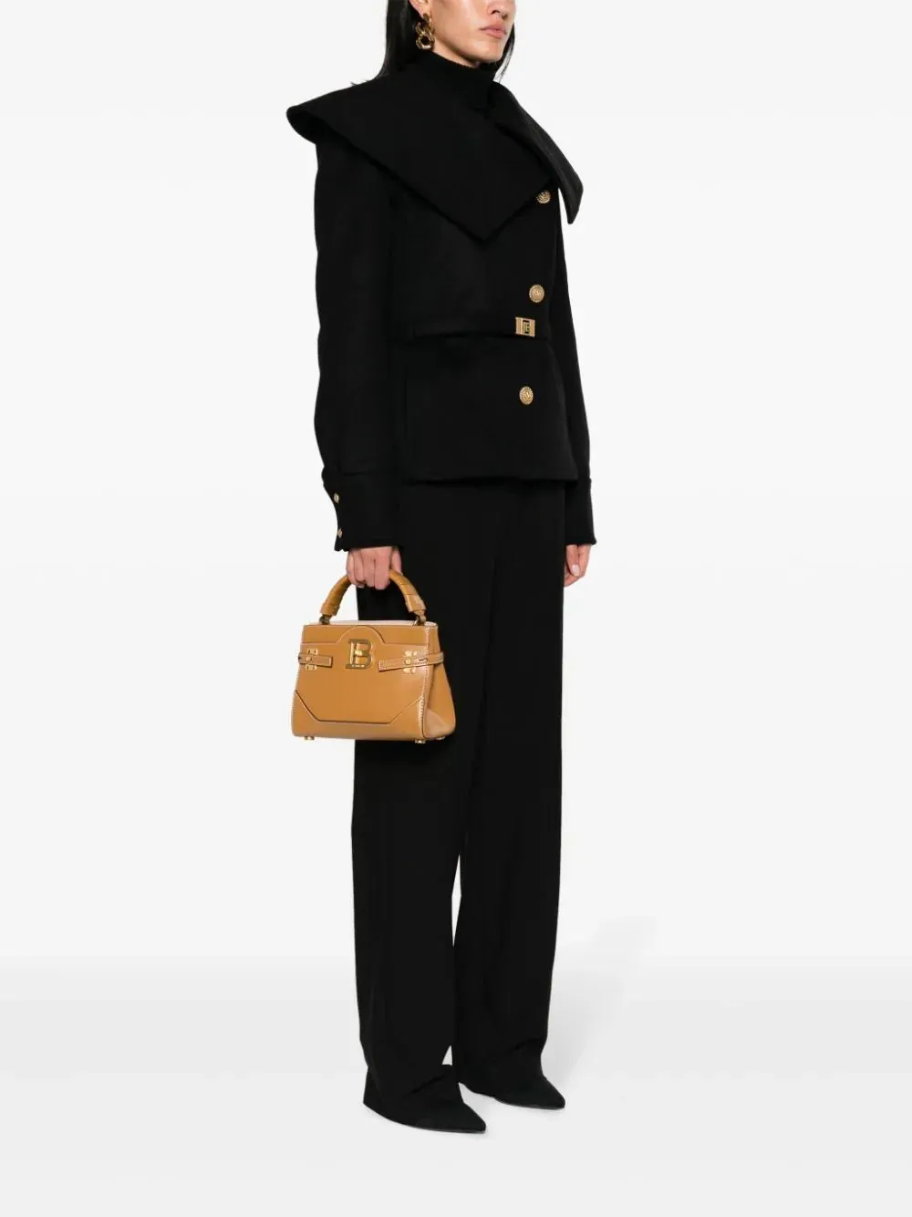 B-Buzz 22 Leather Tote Bag