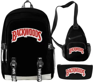 Backwoods Backpack, Backwoods Laptop Bag School Bag Travel Shoulder Bag Book Bags (AG),30*44*18cm