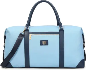 Badgley Mischka Barbara XL Canvas Tote Weekender Travel Bag