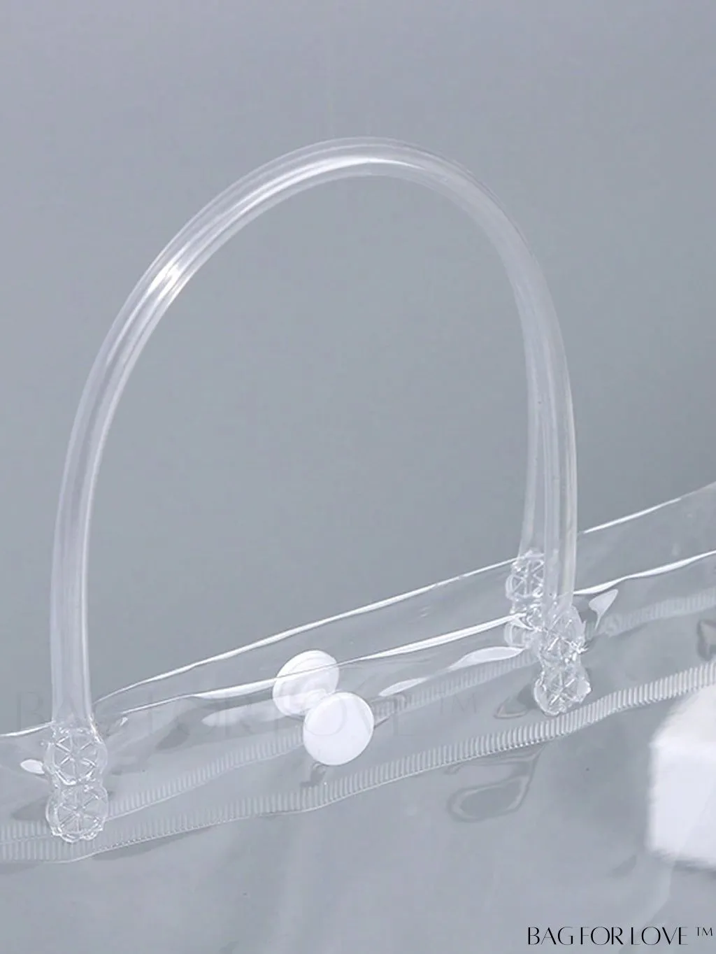 BagForLove - Double Handled Transparent Top Handle Bag