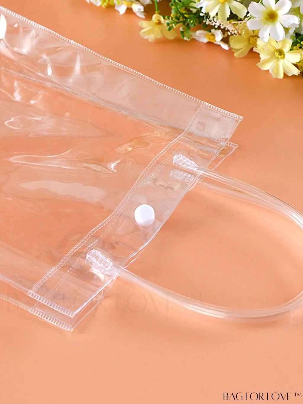 BagForLove - Double Handled Transparent Top Handle Bag