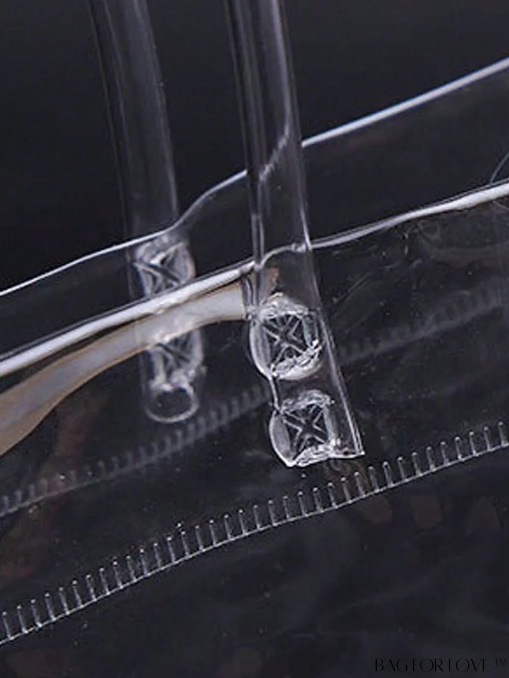 BagForLove - Double Handled Transparent Top Handle Bag