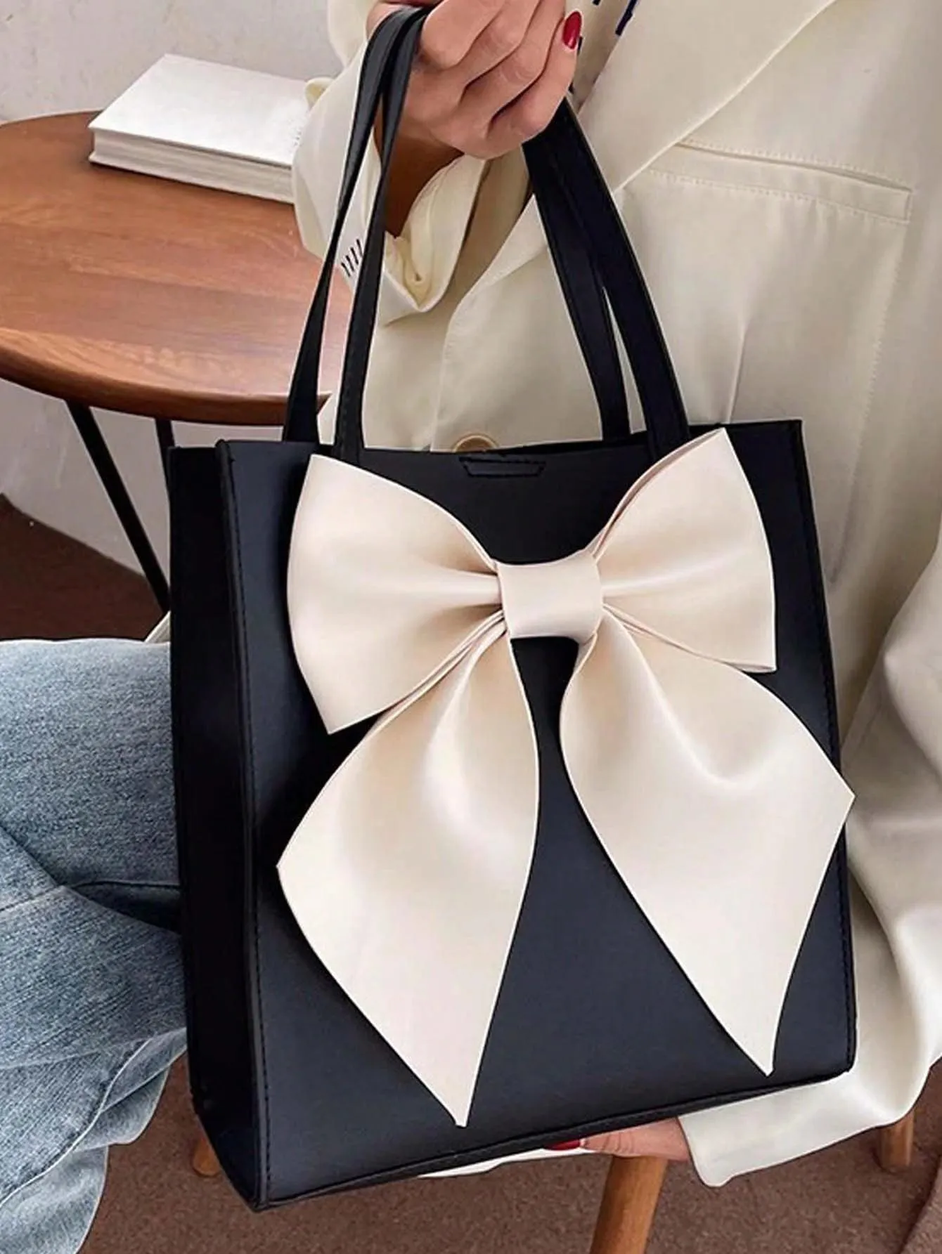 BagForLove - Fashionable Texture Handbag with Shoulder Strap Inside Style