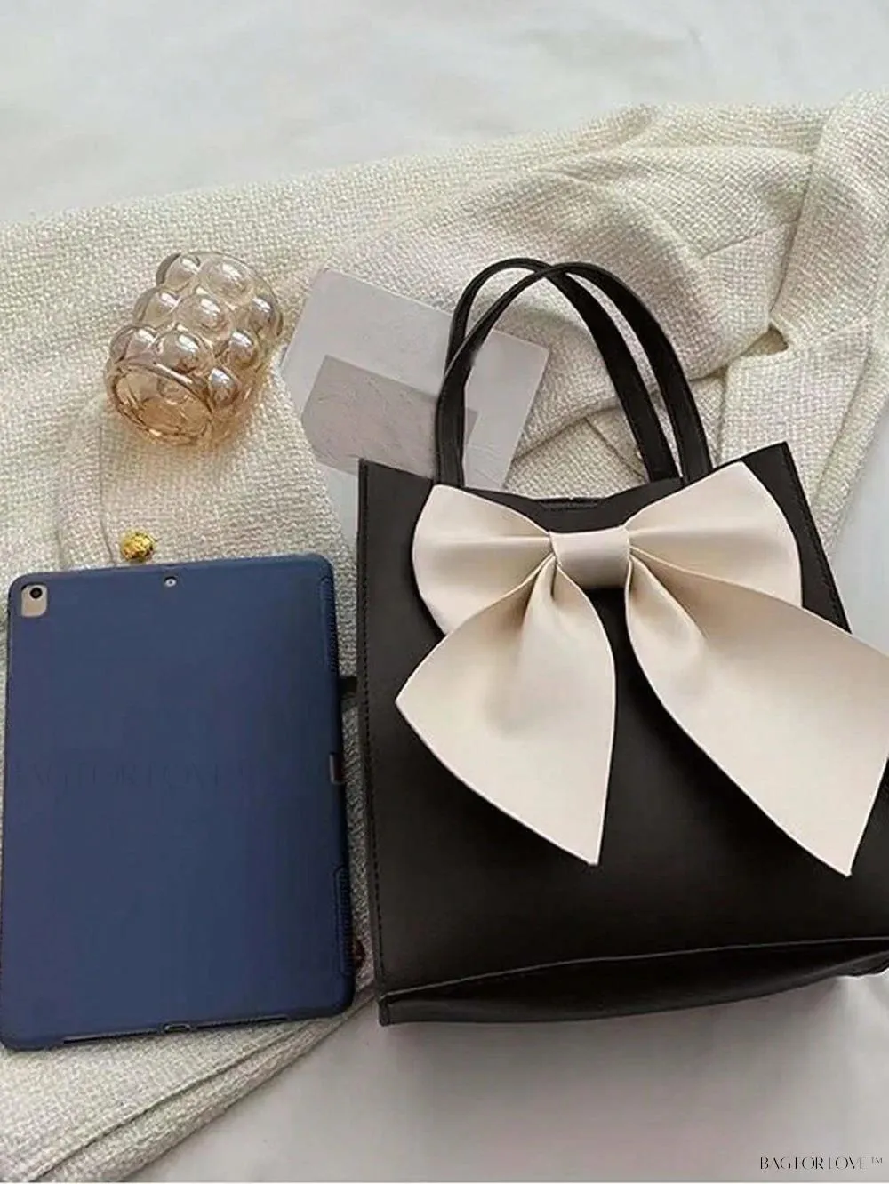 BagForLove - Fashionable Texture Handbag with Shoulder Strap Inside Style