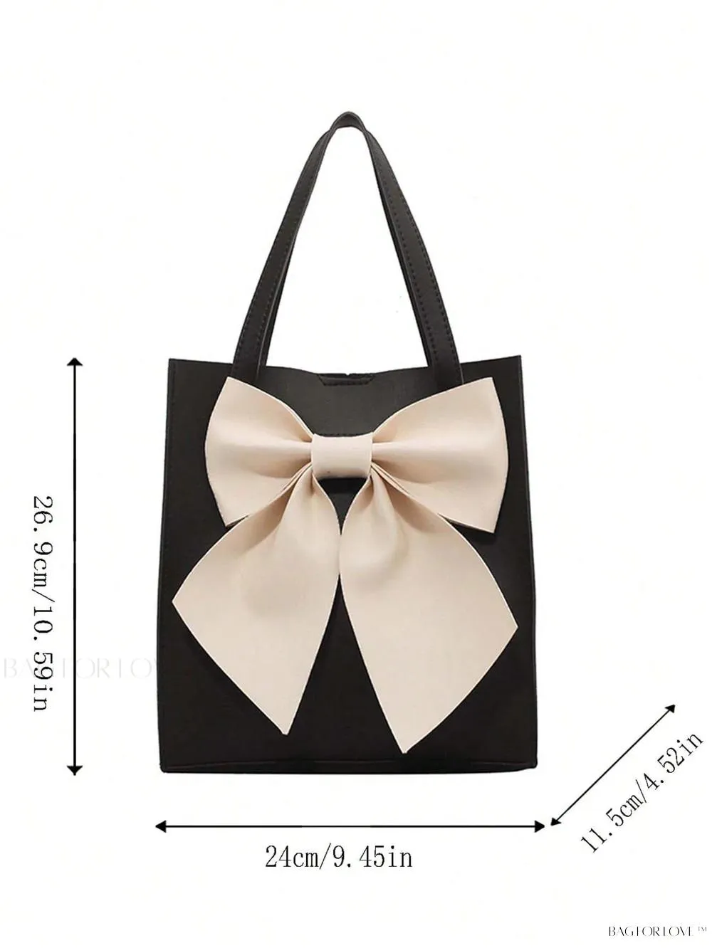 BagForLove - Fashionable Texture Handbag with Shoulder Strap Inside Style