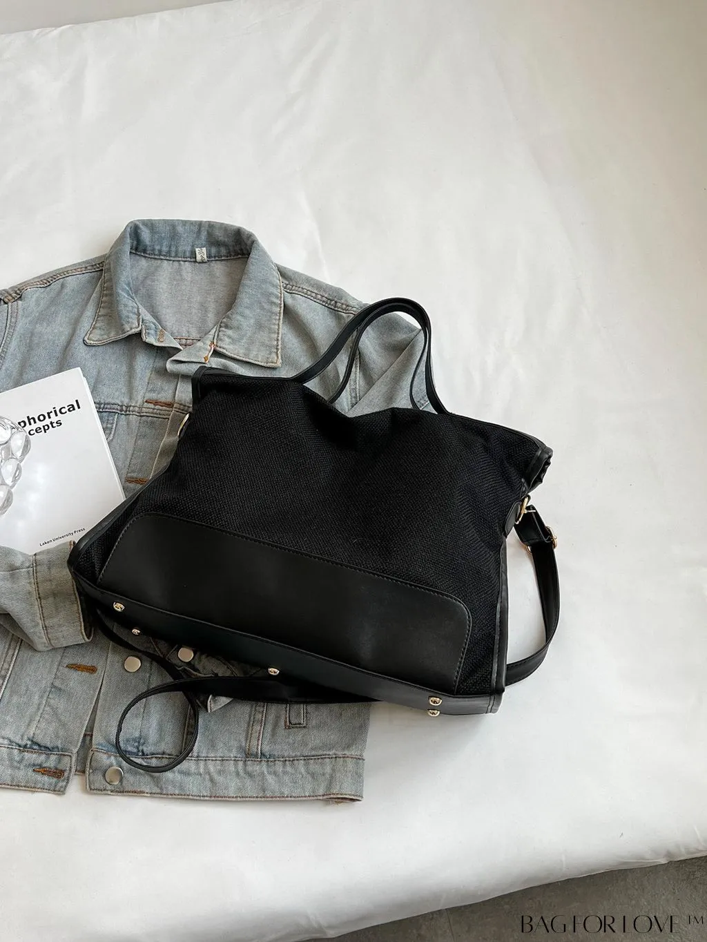 BagForLove - Graduate to Senior Shoulder Tote: Stylish, Functional Bag for College, School & Travel