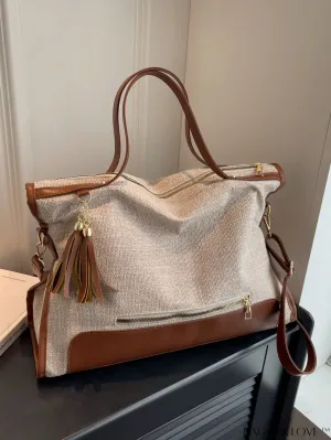 BagForLove - Graduate to Senior Shoulder Tote: Stylish, Functional Bag for College, School & Travel